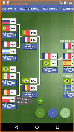 2018 World Cup Draw Simulator screenshot