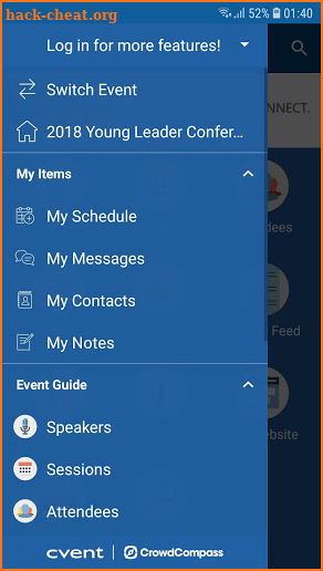 2018 Young Leader Conference screenshot
