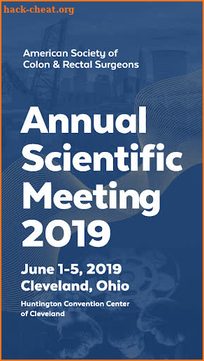 2019 ASCRS Annual Meeting screenshot