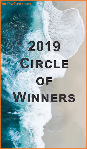 2019 Circle of Winners screenshot
