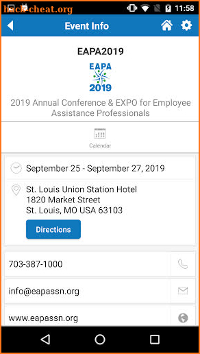 2019 EAPA Conference & EXPO screenshot
