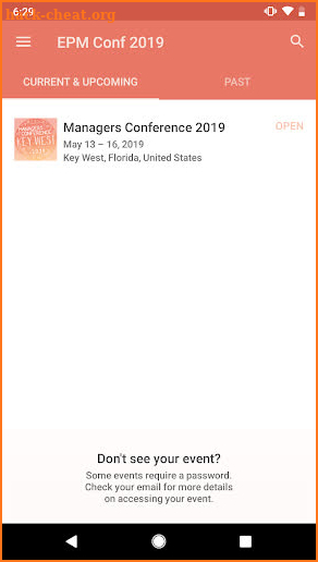 2019 EPM Managers Conference screenshot