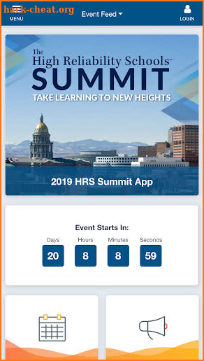 2019 HRS Summit App screenshot