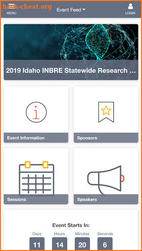 2019 Idaho INBRE Conference screenshot