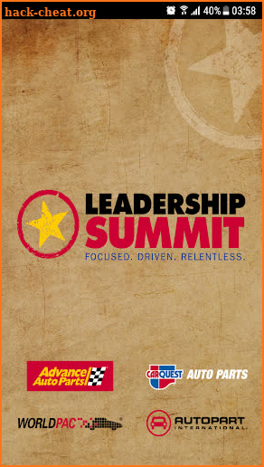 2019 Leadership Summit screenshot