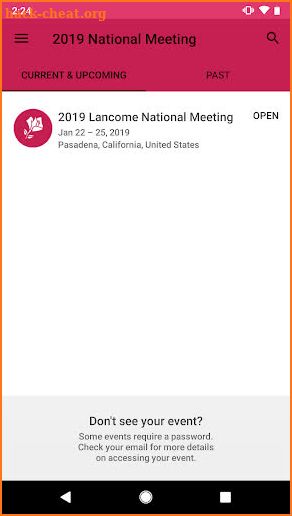 2019 National Meeting screenshot