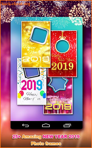 2019 New Year Greetings & Photo frames screenshot