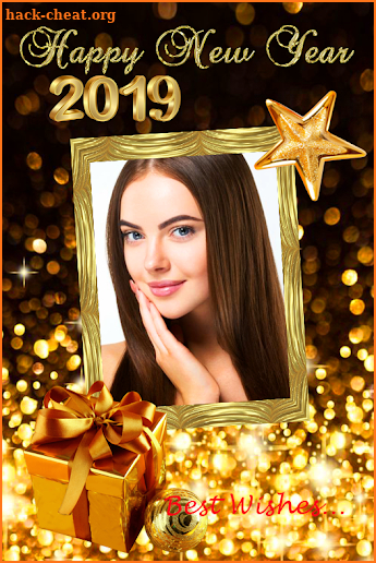 2019 New Year Photo Frames Greeting Wishes screenshot