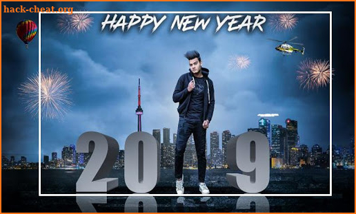 2019 New Year Photo Frames – New Year Photo Editor screenshot