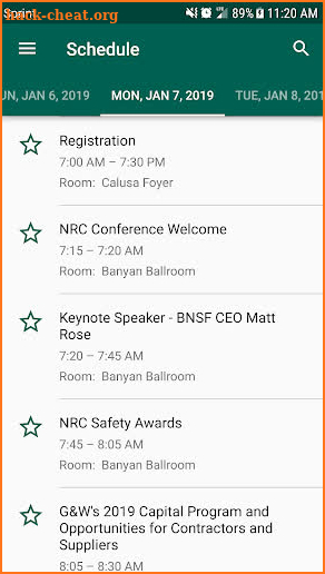 2019 NRC Conference screenshot