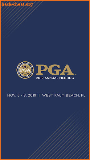 2019 PGA Annual Meeting screenshot