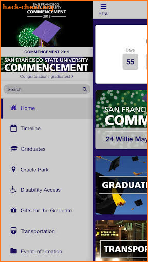 2019 SFSU Commencement screenshot