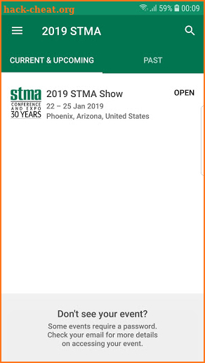 2019 STMA Show screenshot