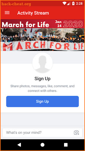 2020 March for Life screenshot