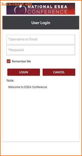 2020 National ESEA Conference screenshot