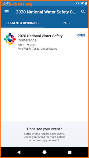 2020 National Water Safety Conference screenshot