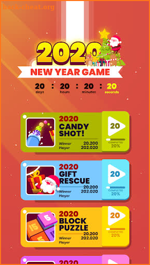 2020 New Year Game screenshot