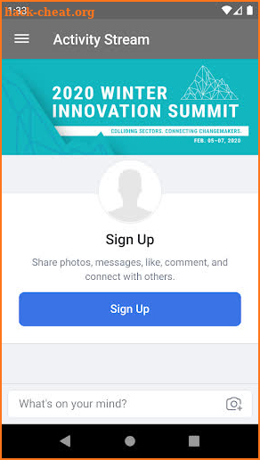 2020 Winter Innovation Summit screenshot