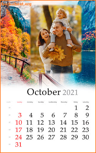 2021 Calendar Photo Frame 📆 screenshot