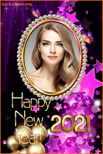 2021 New Year Photo Frames screenshot