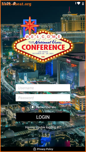 2021 TUG National Conference screenshot