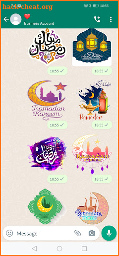 ملصقات تبريكات رمضان 2022 screenshot