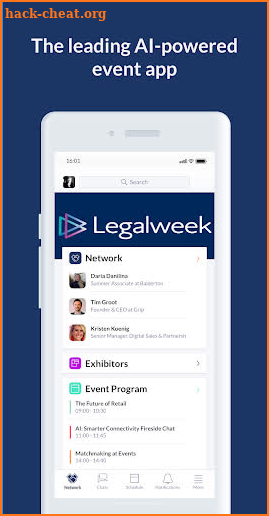 2022 Legalweek Show App screenshot