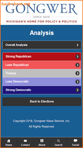 2022 Michigan Elections screenshot