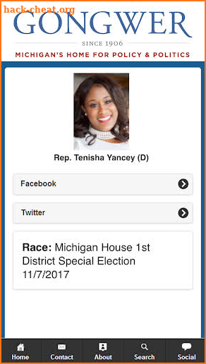 2022 Michigan Elections screenshot