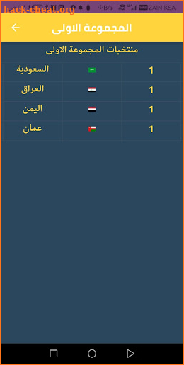 كأس الخليج العربي 2023 screenshot