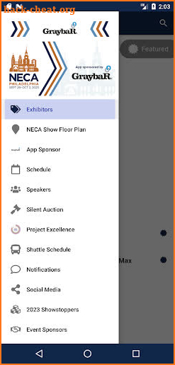 2023 NECA Convention & Show screenshot