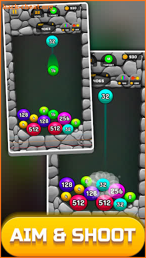 2048 3D Balls Puzzle screenshot