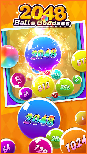 2048 Balls Goddess screenshot