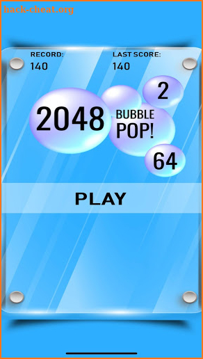 2048 Balls Pop - Bubble Pop 2048 Game screenshot
