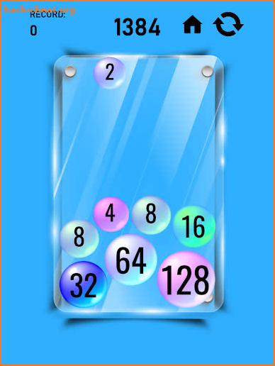 2048 Balls Pop - Bubble Pop 2048 Game screenshot