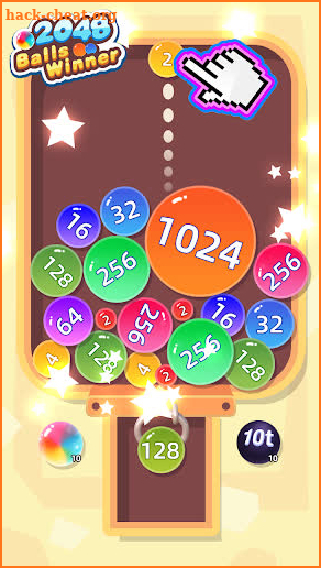 2048 Balls Winner screenshot
