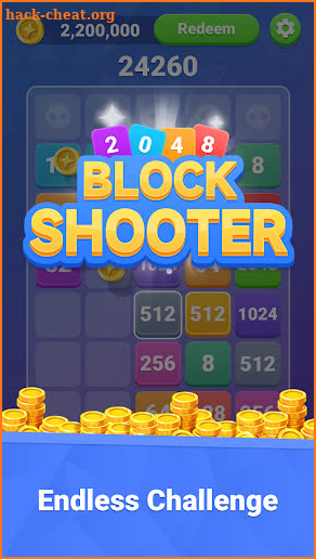 2048 Block Shooter screenshot