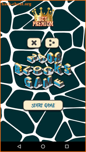 2048 blocks game screenshot