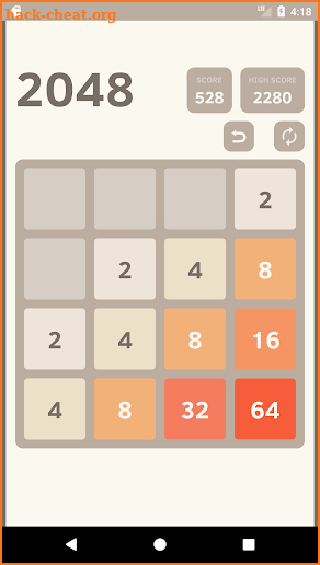 2048 Brain Game screenshot