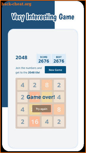 2048 - Brain Puzzle screenshot