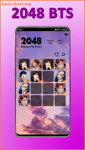 2048 BTS style screenshot