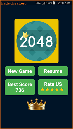 2048 Circle Game screenshot