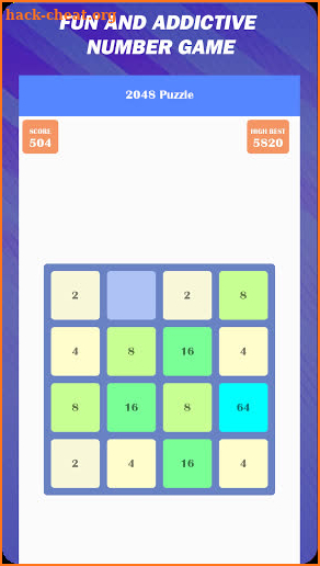 2048 Classic Merge - Free Puzzle Game screenshot