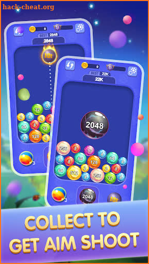 2048 Merge balls screenshot