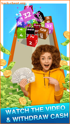 2048 Merge Cube - Win Cash screenshot