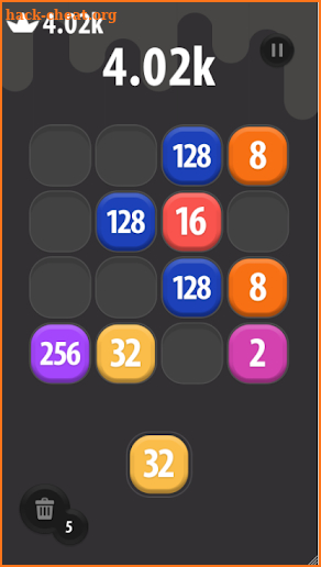 2048 Merge Number Puzzle Game screenshot