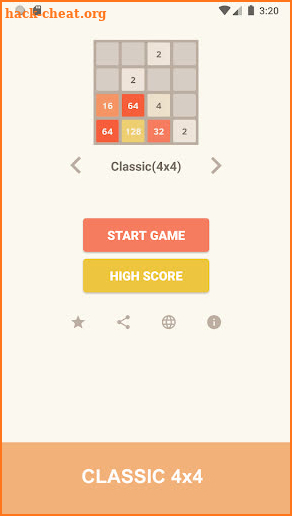 2048 Number Puzzle Game screenshot