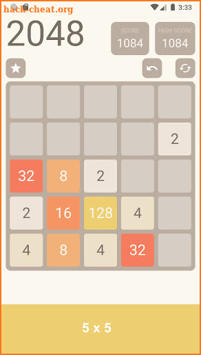 2048 Number Puzzle Game screenshot