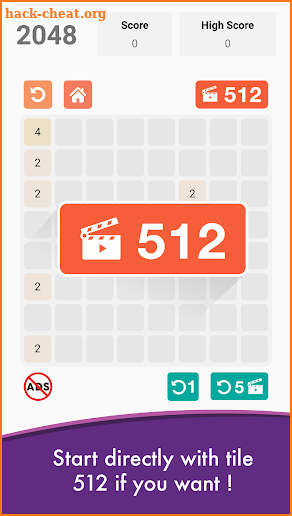 2048 Original Puzzle Game screenshot