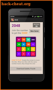 2048 Puzzle PRO(No Ads) screenshot
